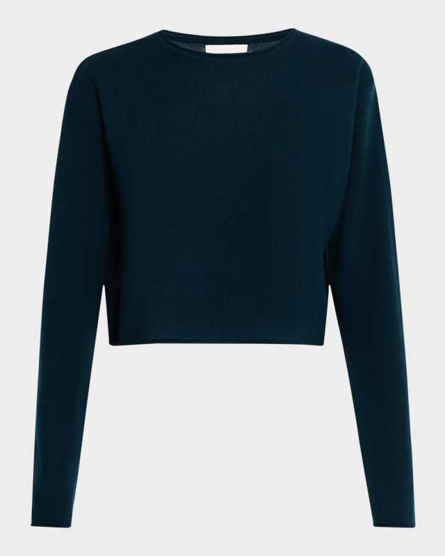 Cropped Cashmere Pullov